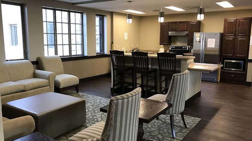 Open-Plan Kitchen and Dining Area